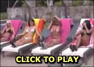 Busty bikini babes video