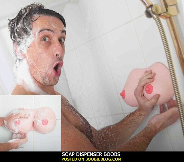 Soap Dispenser Boobs
