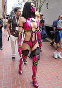 Adrianne Curry as a Mortal Kombat character