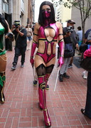 Adrianne Curry as a Mortal Kombat character