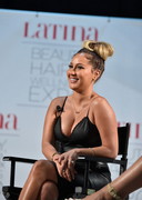 Adrienne Bailon in leather