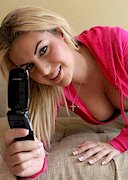 Self shot amateur blonde