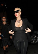 Amber Rose see through