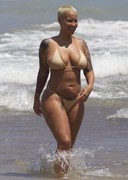 Amber Rose topless