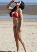 Anna Kelle in a bikini