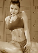 Aria Giovanni after-workout