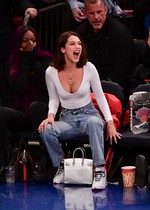 Bella Hadid cleavage