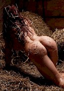 Bianca Beauchamp naked in the hay