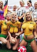 Body paint soccer