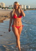 Brooke Hogan in a bikini