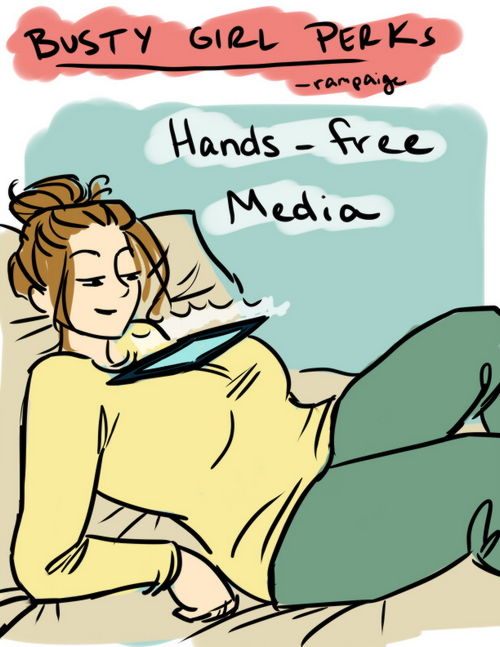 Busty Girl Perks