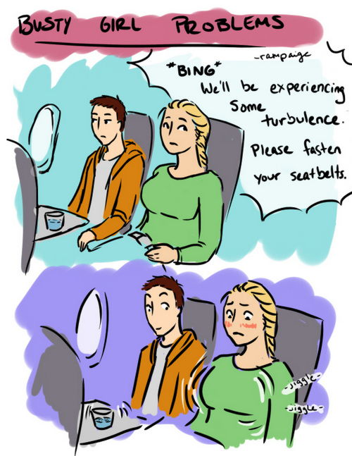 Busty Girl Problems