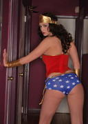 Busty and pretty Wonder Woman