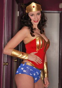 Busty and pretty Wonder Woman