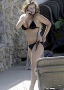 Carmen Electra bikini candids