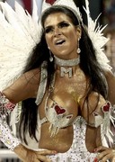 Brazilian Carnival babes topless