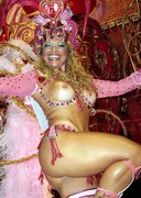 Brazilian Carnival babes topless