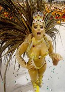 Brazilian Carnival babes topless