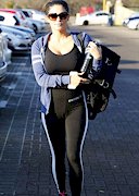 Casey Batchelor in spandex