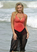 Catherine Tyldesley in a swimsuit