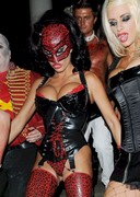 Slutty celebs in naughty Halloween costumes