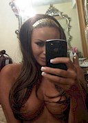 Big boobs in the mirror