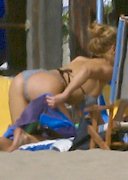 Charlotte McKinney bikini candids