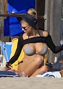 Charlotte McKinney bikini candids