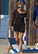 Charlotte McKinney bikini candids