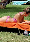 Chloe Goodman in a bikini