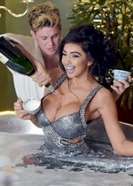 Chloe Khan cleavage