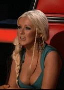 Christina Aguilera cleavage