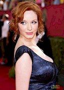 Christina Hendricks cleavage at the Emmys