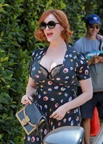 Christina Hendricks cleavage