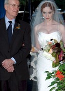 Christina Hendricks in a wedding dress