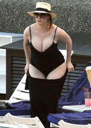 Christina Hendricks in a swimsuit