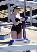 Christina Hendricks in a swimsuit