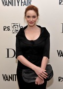 Christina Hendricks down blouse