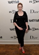 Christina Hendricks down blouse