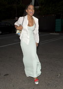 Christina Milian cleavage in a dress