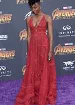 Danai Gurira cleavage