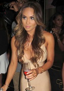 Daphne Joy cleavage in the club