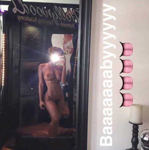 Daphne Joy topless SnapChat