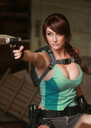 Busty Lara Croft