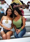 Denise Milani and a busty friend
