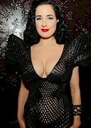 Dita Von Teese cleavage