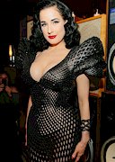 Dita Von Teese cleavage