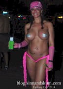 Fantasy Fest body paint