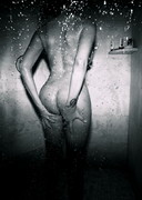 Busty babe in the shower