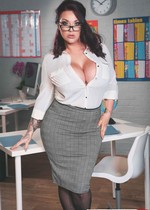 Big boob teacher